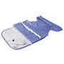 Fm Calefacción Almohadilla Eléctrica para Zona Cervical y Espalda 100 W, 60 x 40 cm, Azul